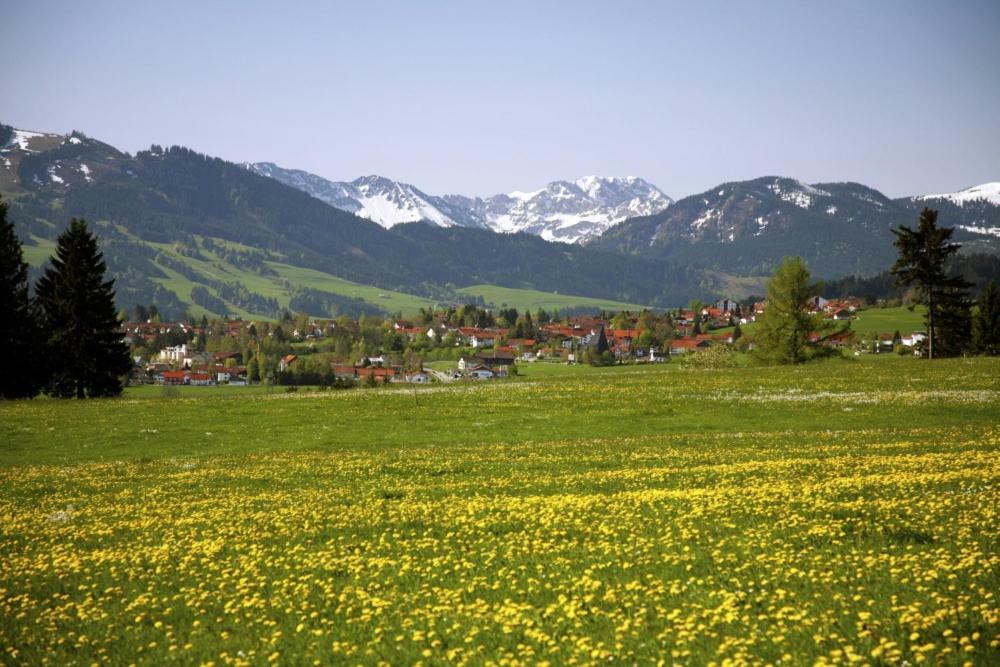 Chaletwohnung Seeblick Oy-Mittelberg Kültér fotó