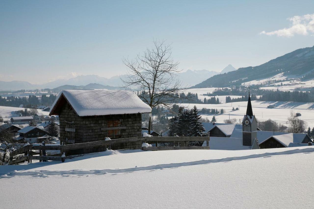 Chaletwohnung Seeblick Oy-Mittelberg Kültér fotó